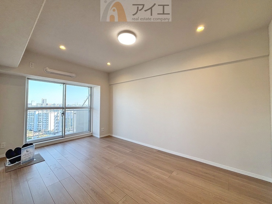 風通しが良く、開放感あふれるお部屋です