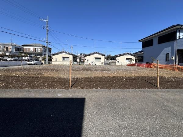 南側から見た現地土地写真