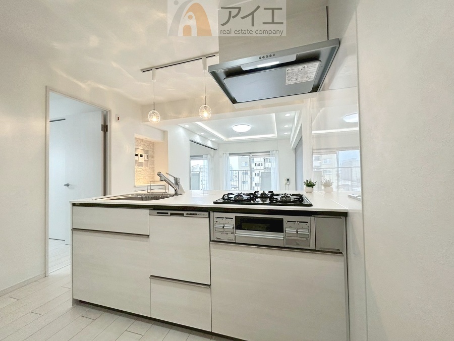 対面キッチンがご家族の温かい時間を演出