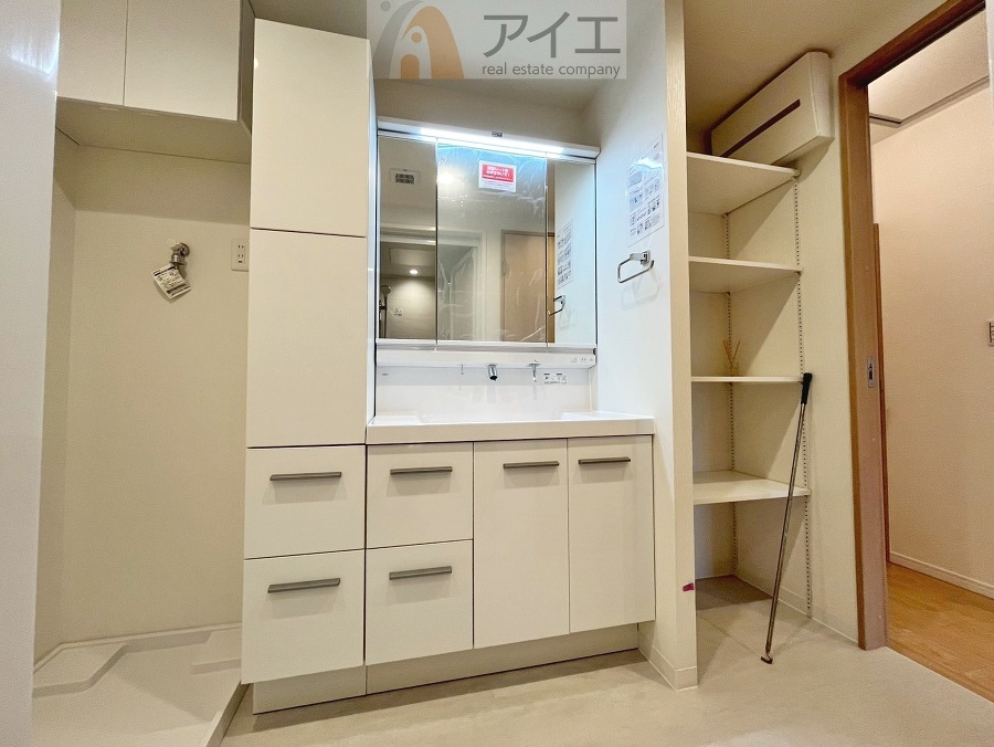 上質な洗面空間がゆとりの時間を演出