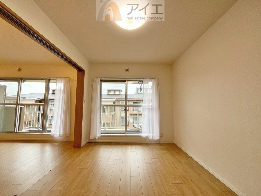 風通しが良く、開放感あふれるお部屋です