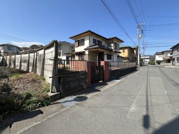 見通しの良い前面道路