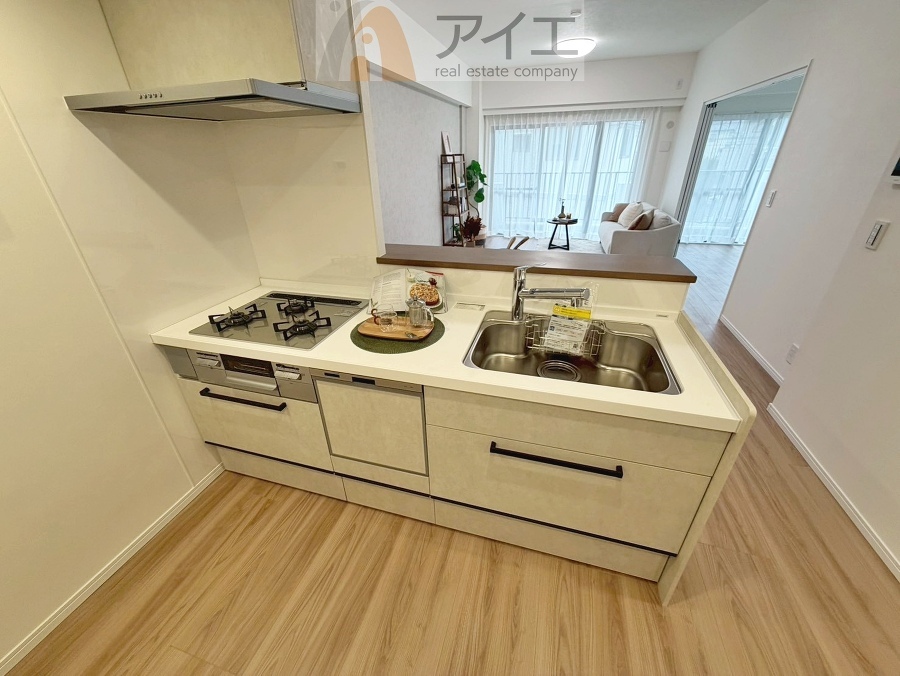 対面キッチンがご家族の温かい時間を演出