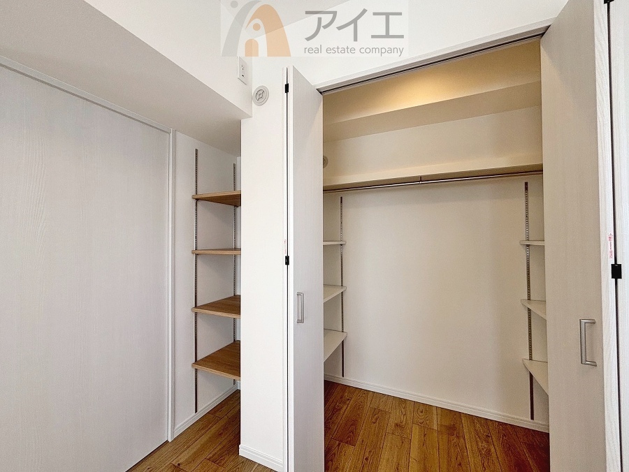 豊富な収納スペースですっきりとした暮らしを