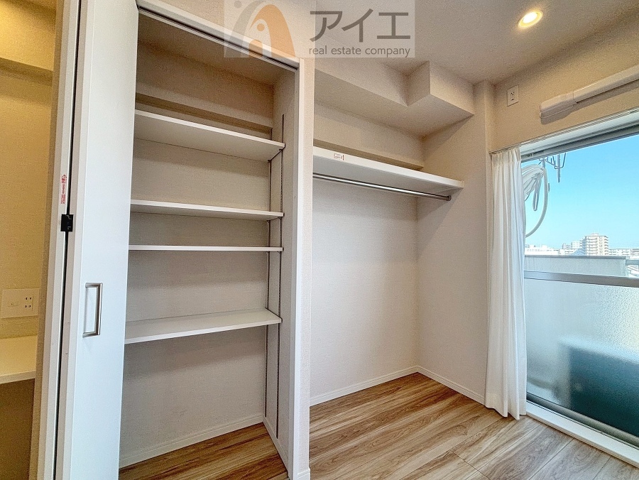 豊富な収納スペースですっきりとした暮らしを