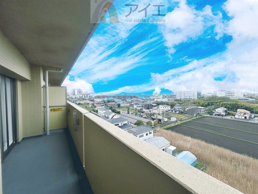 空を近くに感じられる眺望を楽しめます