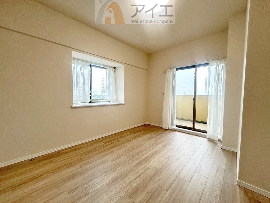 風通しが良く、開放感あふれるお部屋です