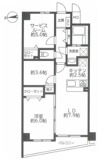 川崎市高津区下作延３丁目の物件画像