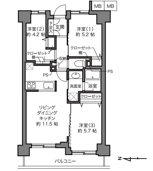 中野区南台３丁目