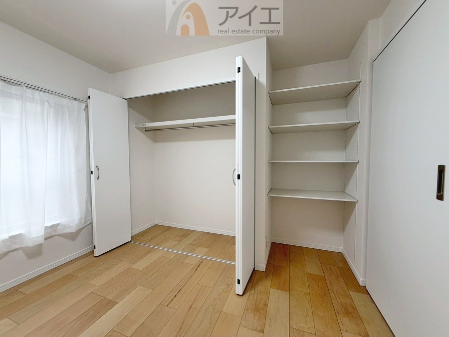 豊富な収納スペースですっきりとした暮らしを