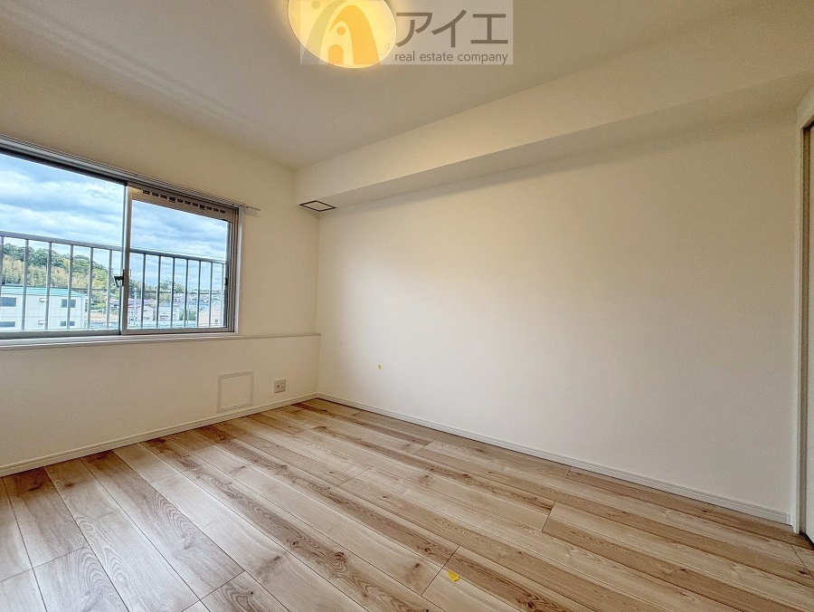 風通しが良く、開放感あふれるお部屋です