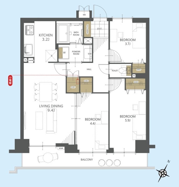 練馬区石神井台８丁目