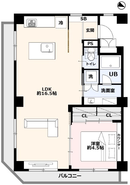 新宿区北新宿４丁目