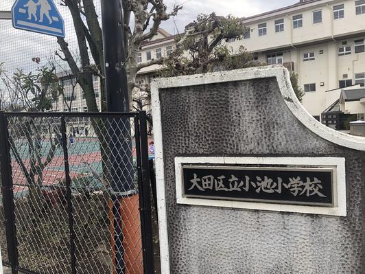 大田区立小池小学校 550m 