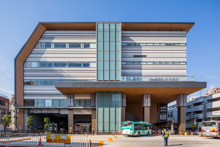 大田区立池上図書館 1060m 