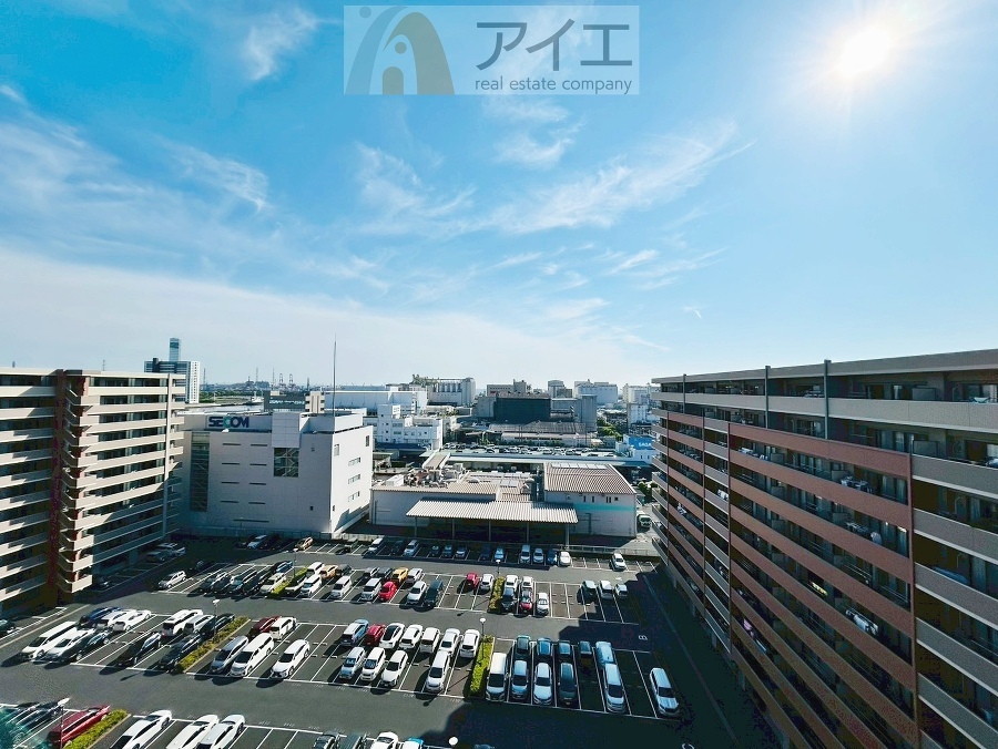 空を近くに感じられる眺望を楽しめます