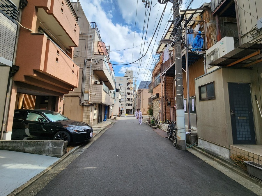 白河３丁目　古屋付土地