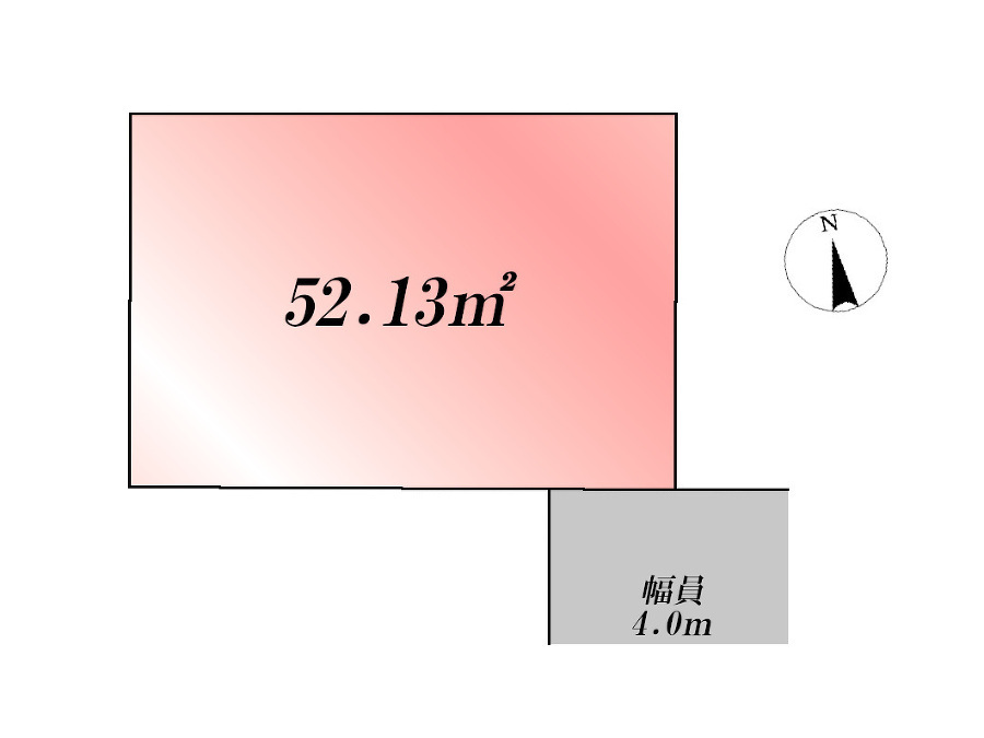   区画図　価格5680万円、3LDK+S、土地面積52.13m2、建物面積84.87m2