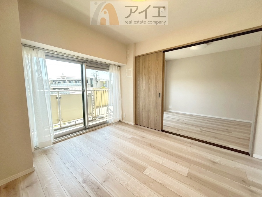 風通しが良く、開放感あふれるお部屋です