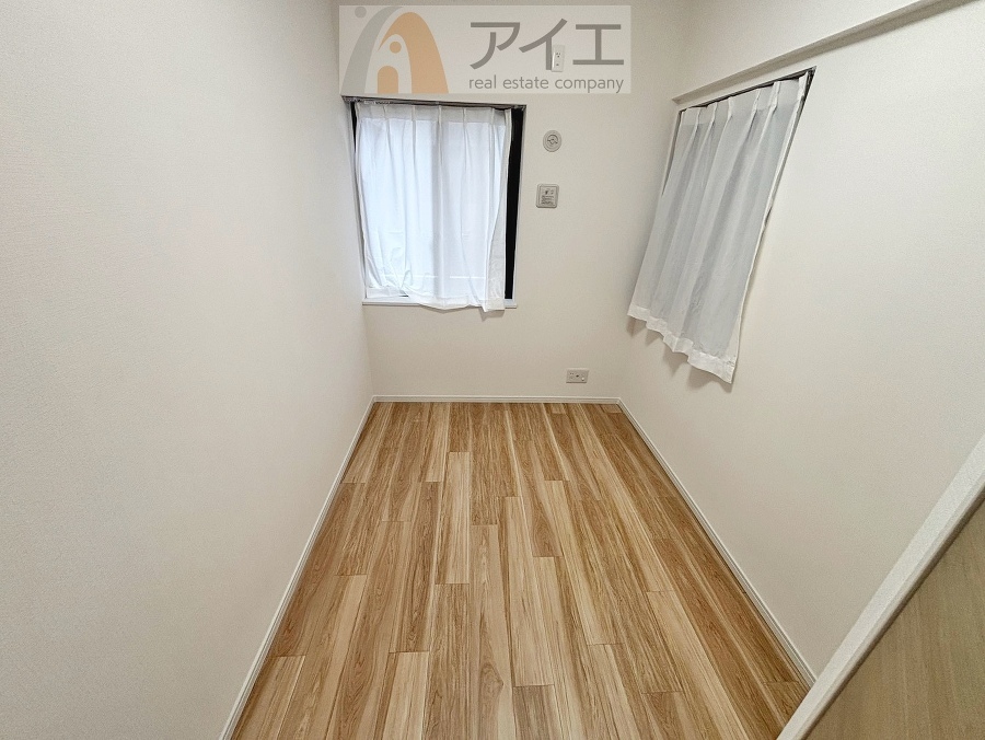 風通しが良く、開放感あふれるお部屋です