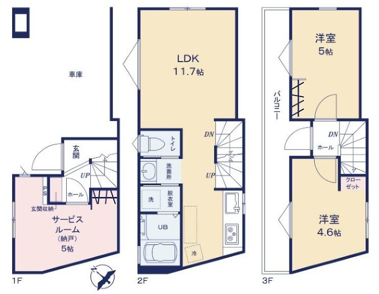 新宿区西落合２丁目
