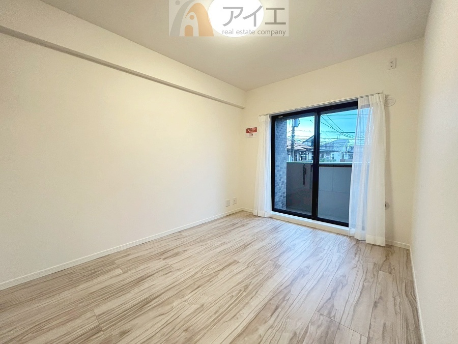 風通しが良く、開放感あふれるお部屋です