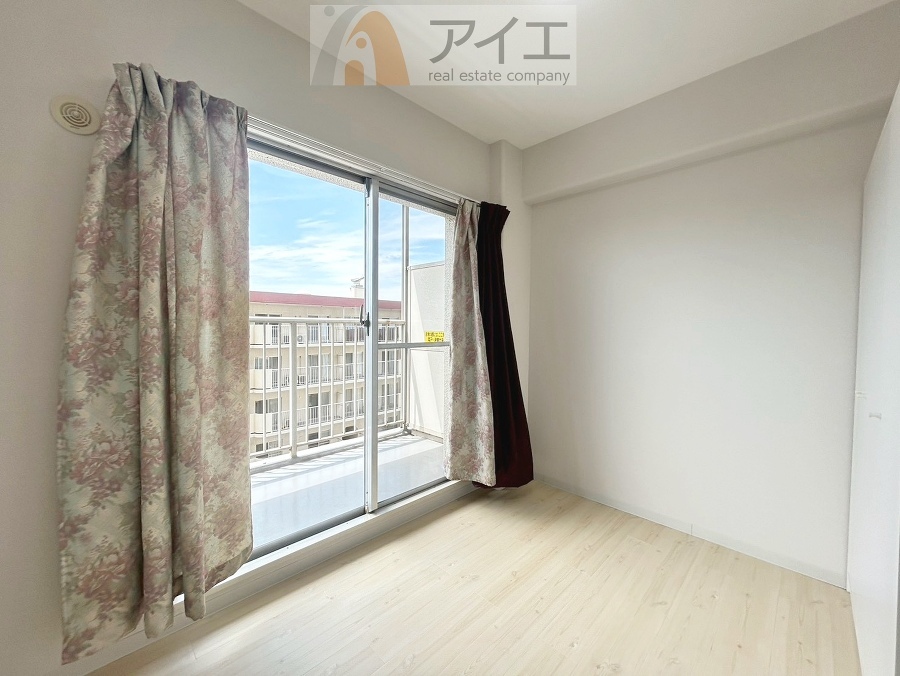 風通しが良く、開放感あふれるお部屋です