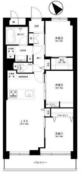 新宿区上落合１丁目