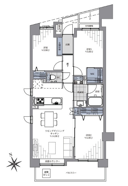 新宿区西落合１丁目