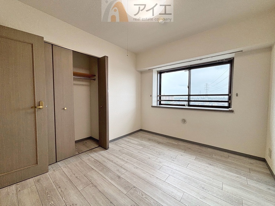 風通しが良く、開放感あふれるお部屋です