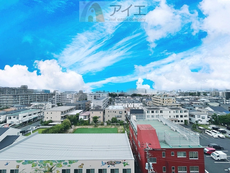 空を近くに感じられる眺望を楽しめます