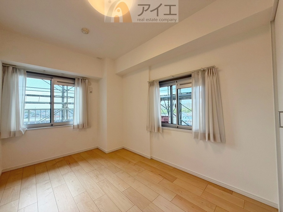 風通しが良く、開放感あふれるお部屋です
