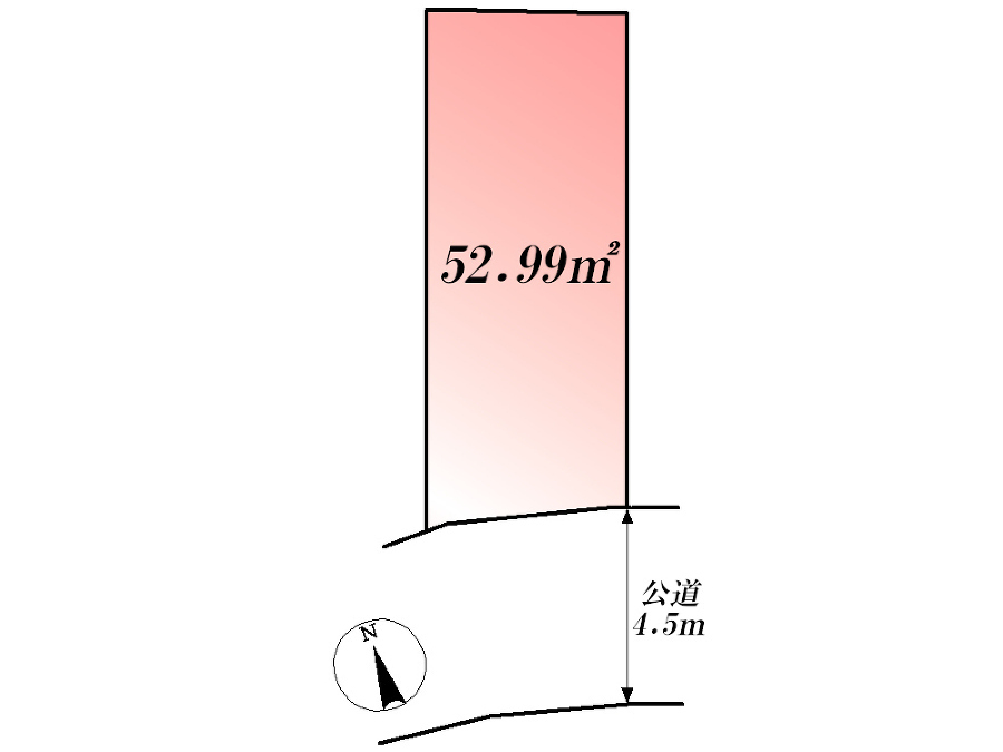    区画図　価格6380万円、2LDK+S、土地面積52.99m2、建物面積79.44m2