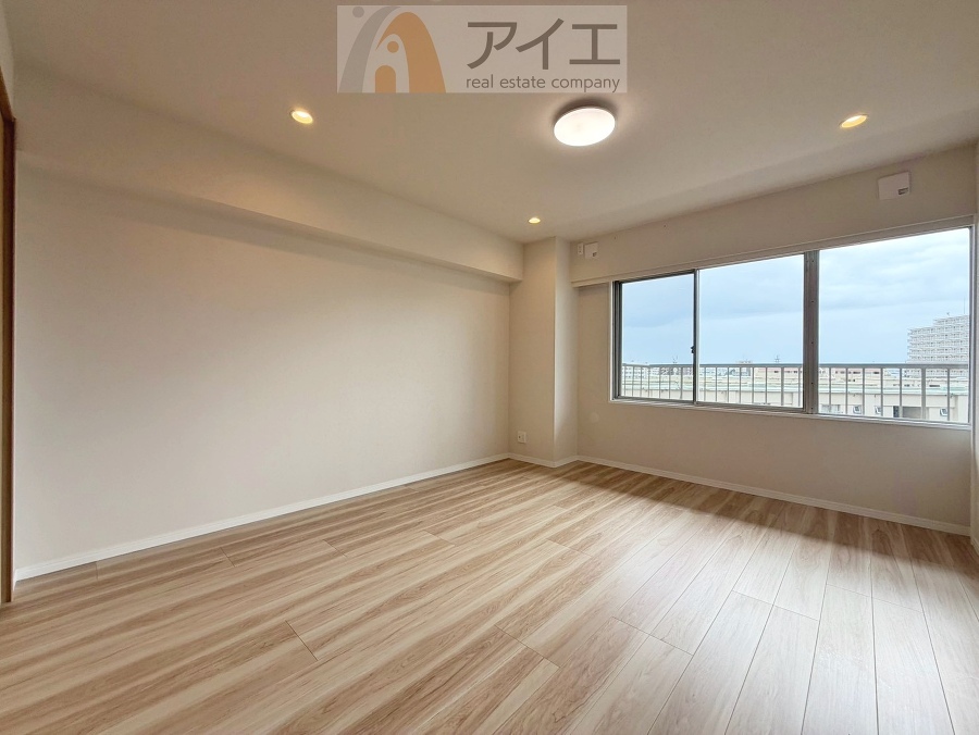 風通しが良く、開放感あふれるお部屋です