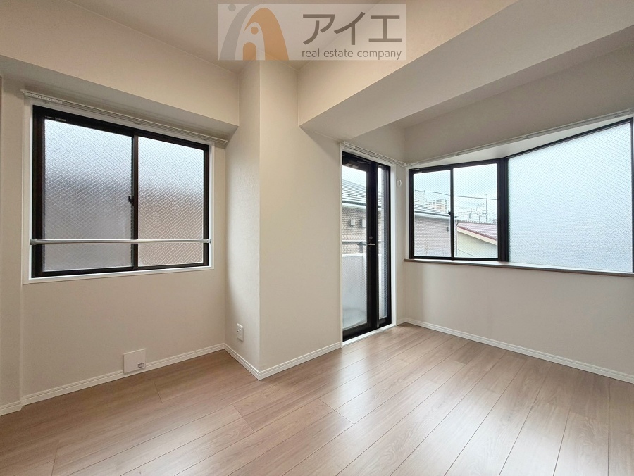 風通しが良く、開放感あふれるお部屋です