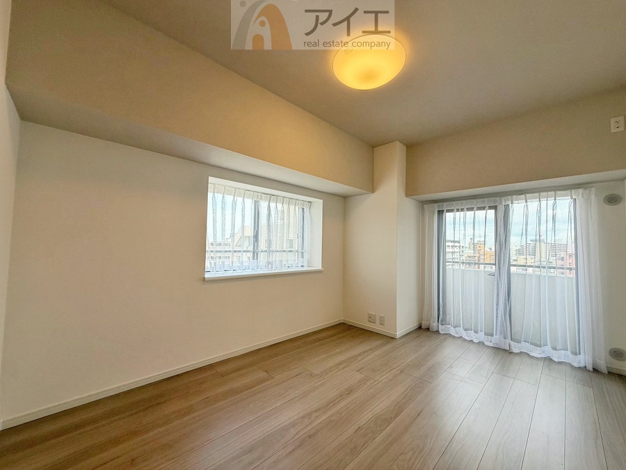 風通しが良く、開放感あふれるお部屋です