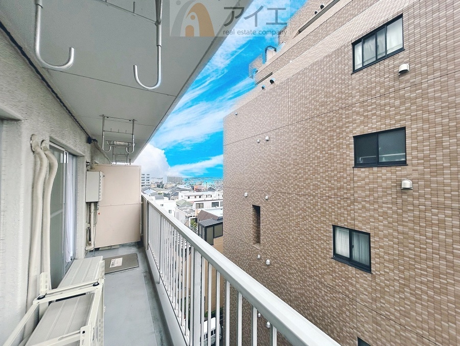 角部屋のため日当たりがよく、開放感があります