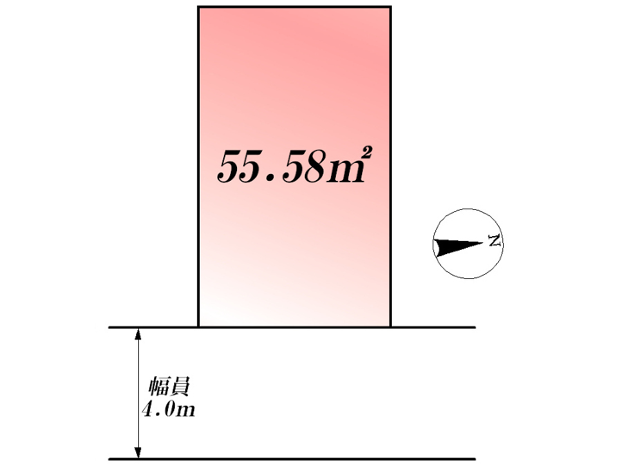   区画図　価格9980万円、2LDK+S、土地面積55.58m2、建物面積88.49m2