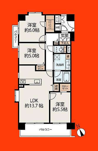 市川市新田5丁目