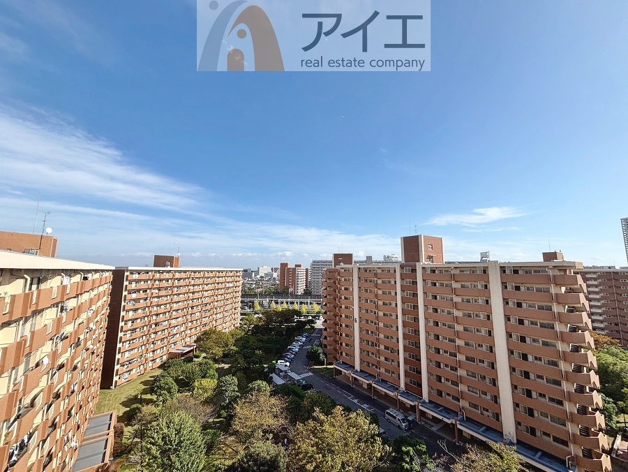 空を近くに感じられる眺望を楽しめます