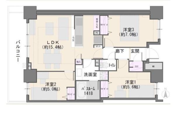 川崎市幸区大宮町の物件画像