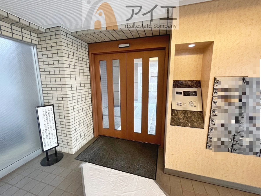 共用部の清掃・修理は管理員が実施