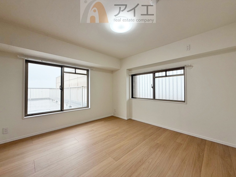 風通しが良く、開放感あふれるお部屋です